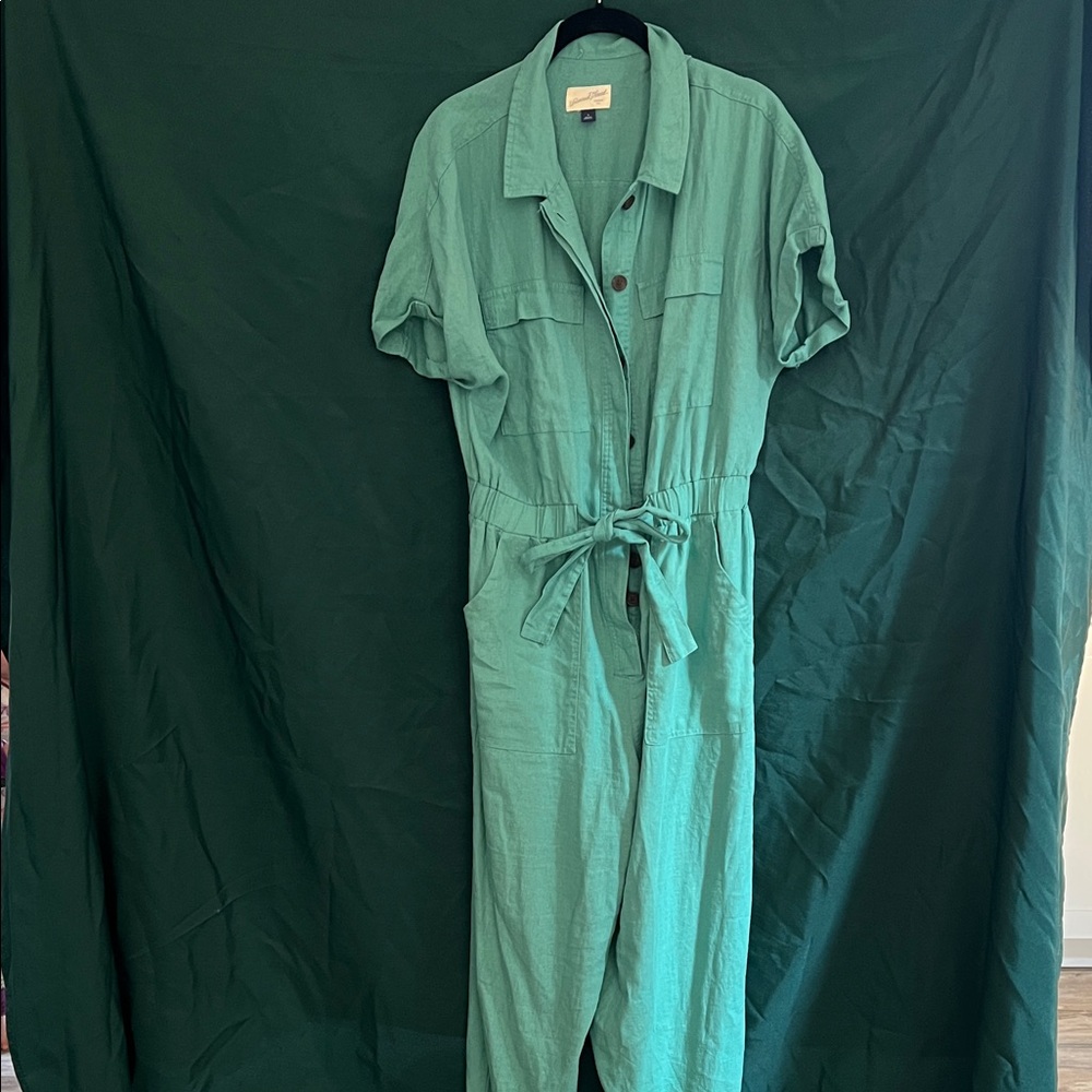 Universal Thread Sea Green Jumpsuit